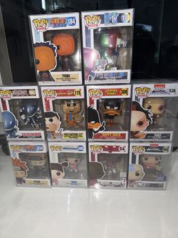Funko Pop Lot of 10 with Hard Protectors