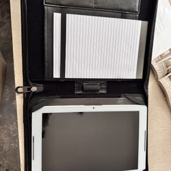 White Acer Tablet With Carrier Pouch 