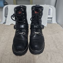 Harley Davidson motorcycle boots