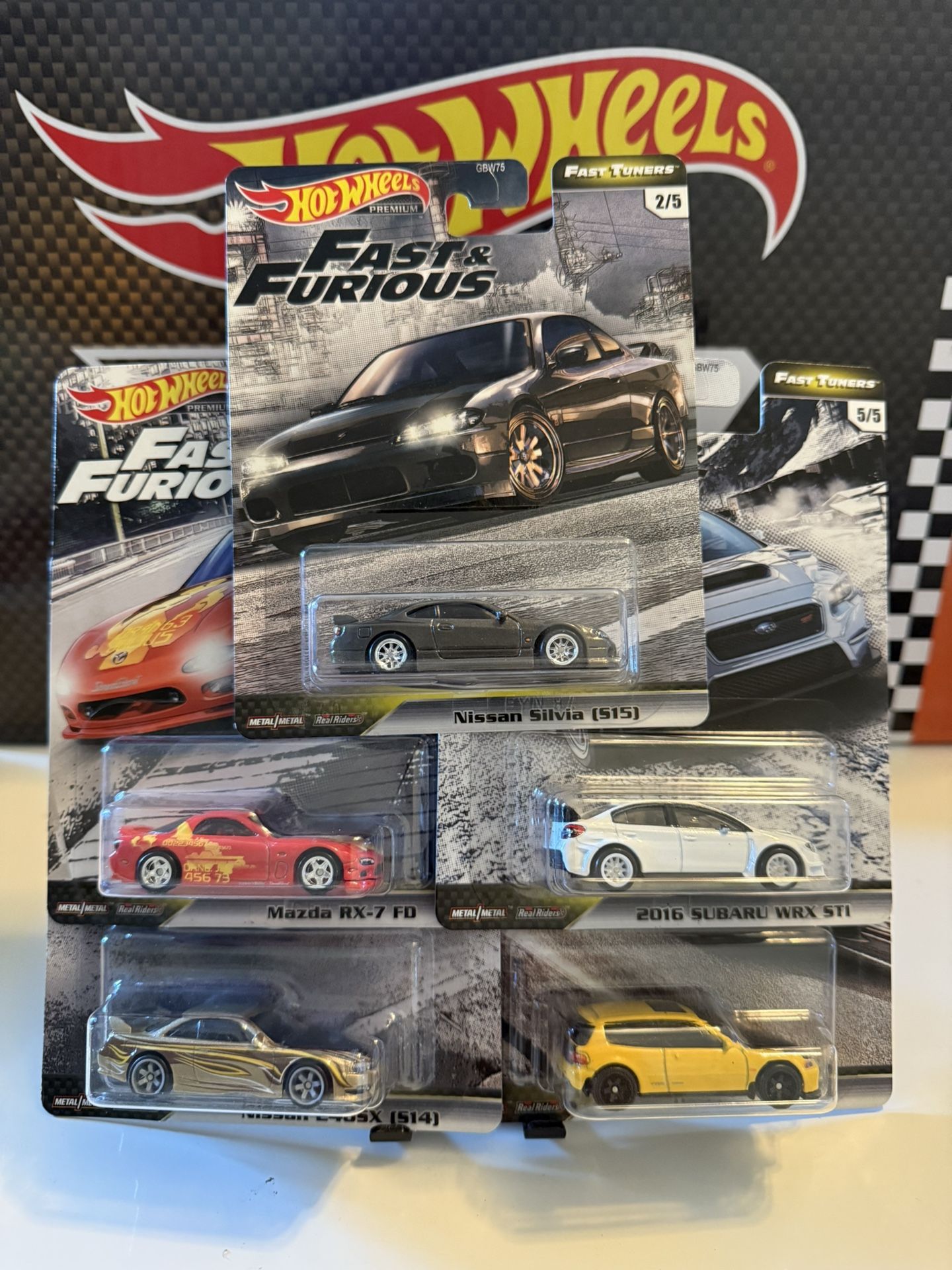 Hot Wheels Fast Tuners Set