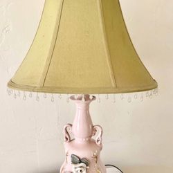 Antique French Provincial, Shabby Chic Lamp 