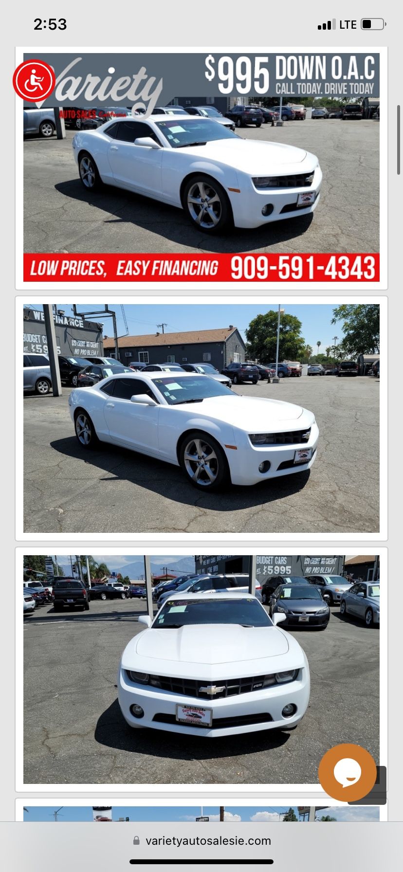 2013 Chevrolet Camaro