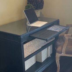 Restoration Hardware Pull Out Desk