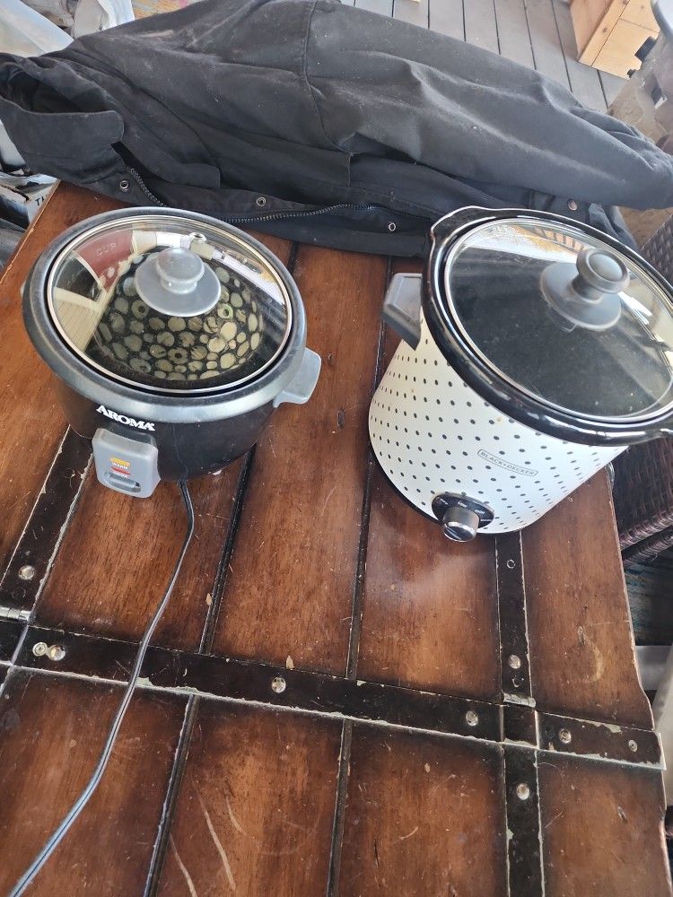 Rice Cooker Croc Pot Both For 25 Free Delivery