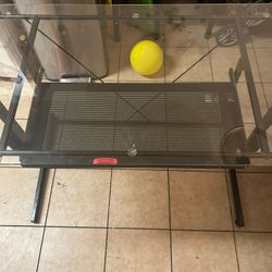 Glass Desk