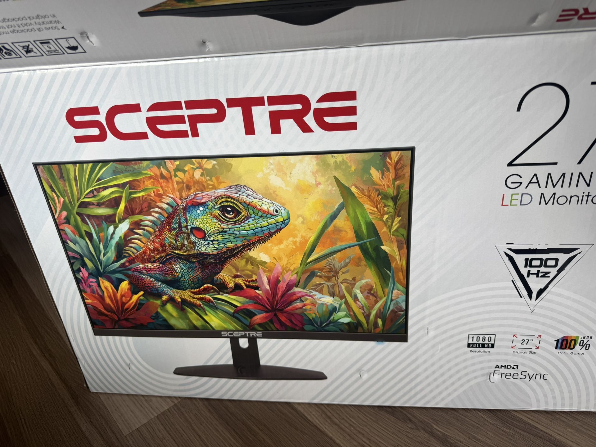 Sceptre 27” Monitor – 100Hz, 1ms Response Time