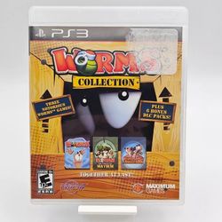 Worms Collection PS3 Playstation 3 Video Game Tested Working