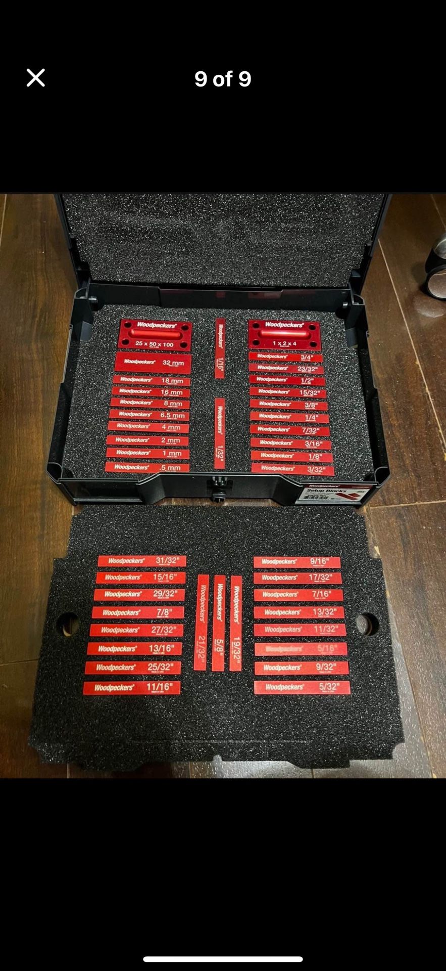 Woodpeckers Set Up Blocks