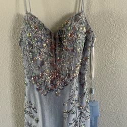 Elegant Light blue gown 