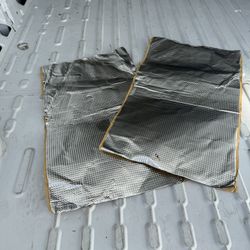 25 Sheet 31" X18" Car Van SUV Sound Deadener Noise Insulatic Acoustic Dampening Abrasive Mat