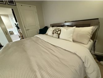 King size bed AND mattress