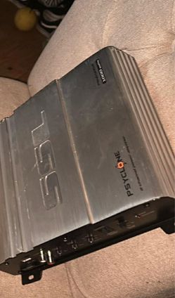 Psyclonea MODEL 1000W High Output 2 Channel Full Range, Class A/B Amplifier Dim:9.06"L 9.63"W 2.33"H