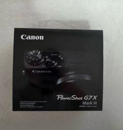 Canon PowerShot G7 X Mark III Black Compact Camera