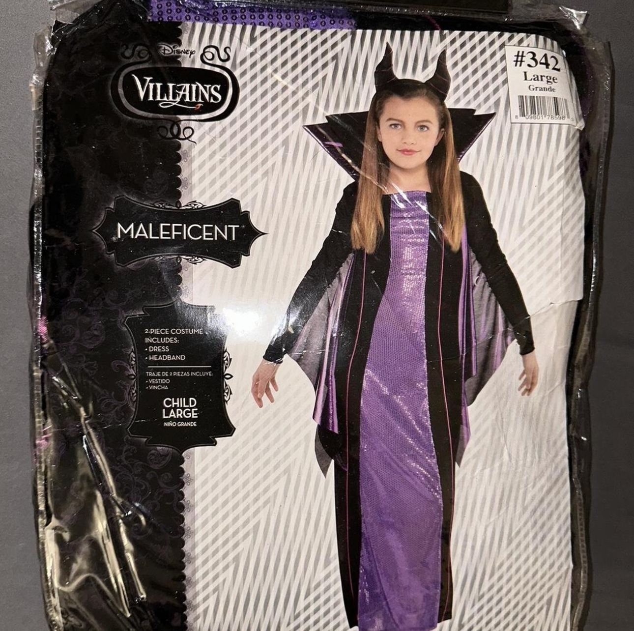 Disney Villains Maleficent Girl’s Costume 