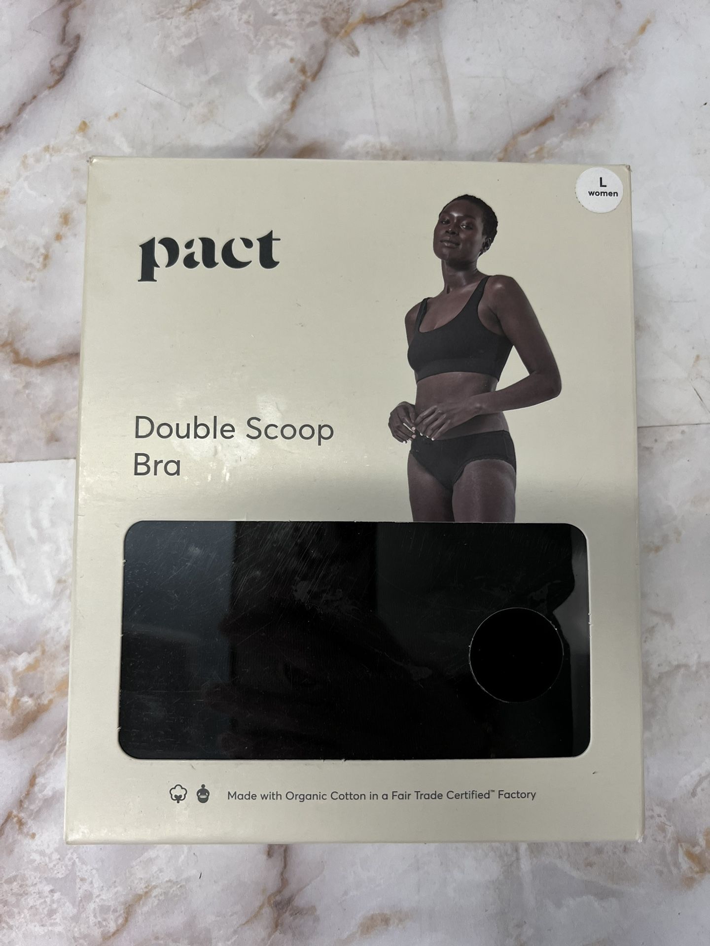 PACT DOUBLE SCOOP BRA