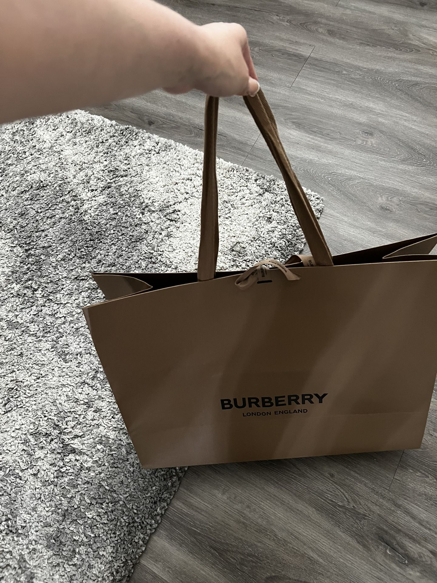 Authentic Burberry Haymarket Diaper Bag for Sale in Artesia, CA - OfferUp