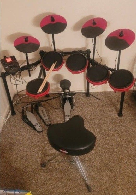 *NEW* Electric Drum Set ~ Alesis Nitro Mesh Special Edition + Extras
