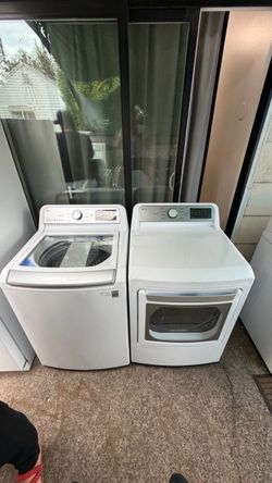 LG Top Load Washer and Dryer Set💦🔥