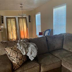Signature Design by Ashley Abalone 3-Piece Sectional with Chaise in Brown