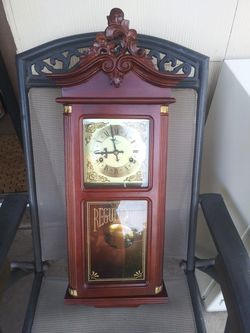 Regulator pendulum mechanical wall clock