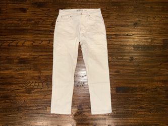 Kith FW23 Stafford Corduroy Denim Pants “Sandrift” Beige White Size 32