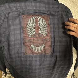 Two Harley Davison jackets