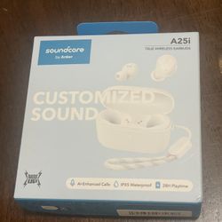 Soundcore by Anker A25i True Wireless Earbuds-White