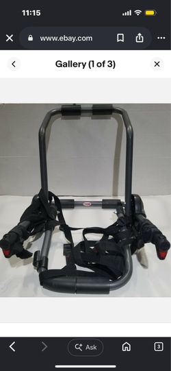 Bell Cantilever 200 2-Bike Trunk Rack - Black