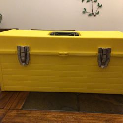 22” Tool Box And Tools