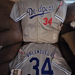Dodgers Fernando Valenzuela Throwback Jersey 