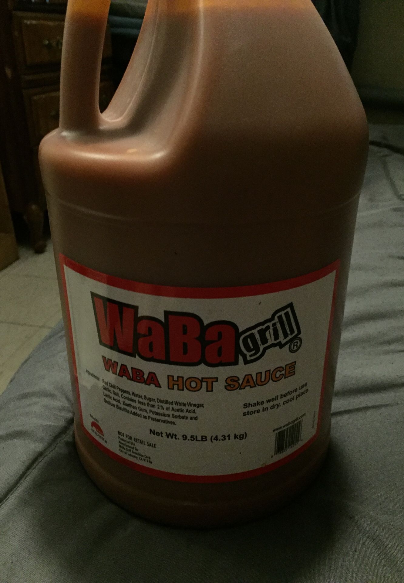 Waba grill hot sauce