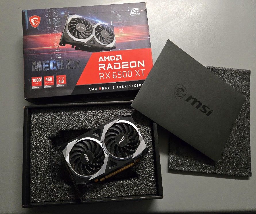 GPU RX 6500xt /Trade for Nvidia