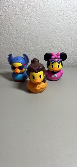 Disney Character Rubber Duck Figures Set of 3