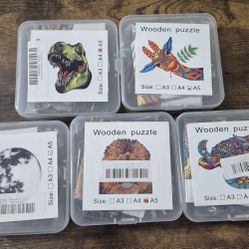 $10 MINI WOODEN PUZZLE BUNDLE 