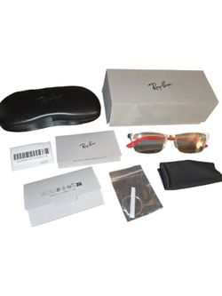 Ray-Ban 7551 Eyeglasses 3219 - Silver - Clear / 54-19-145