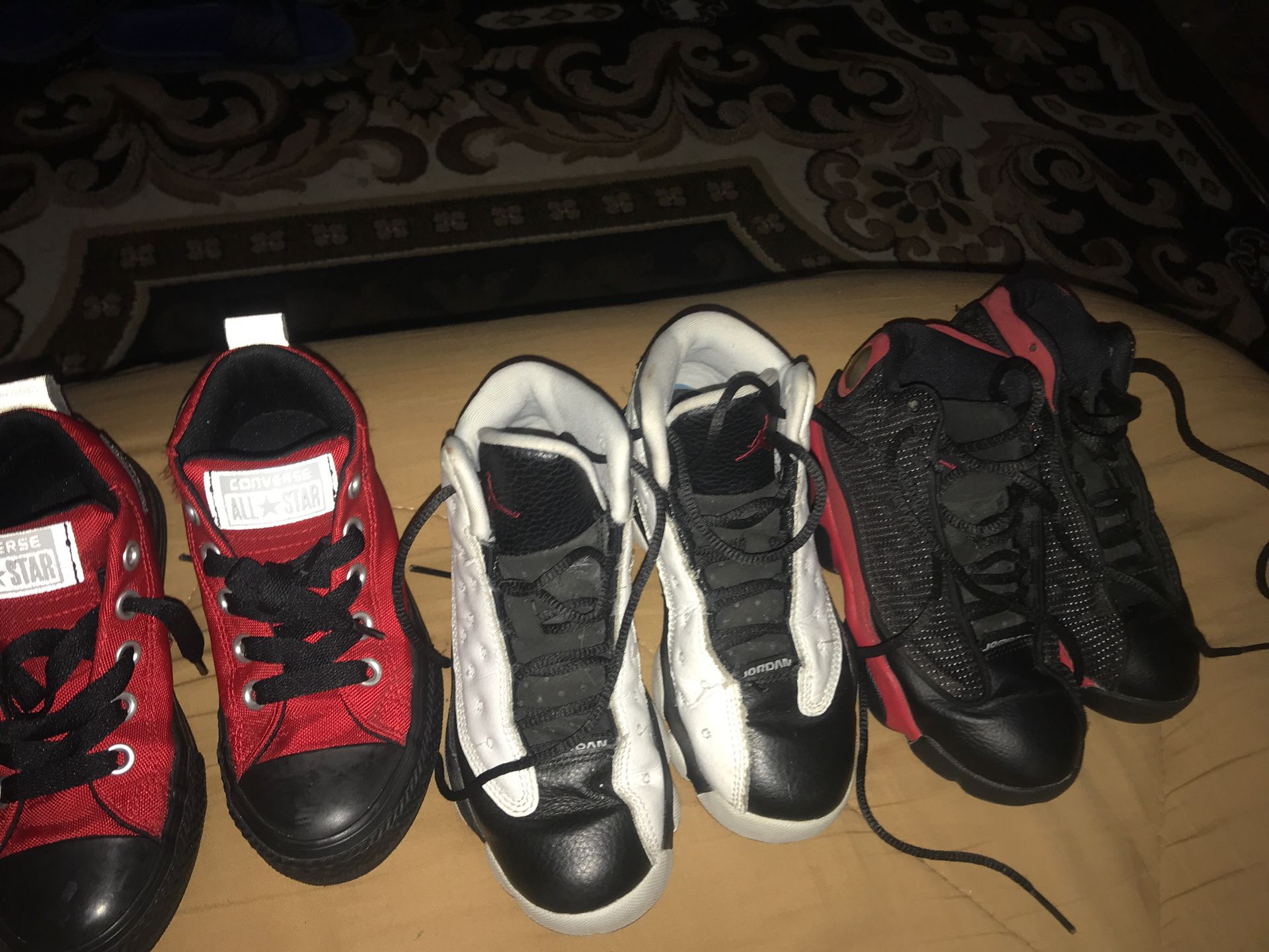 Jordan13s and converse