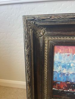 Bartender in NYC Painting
