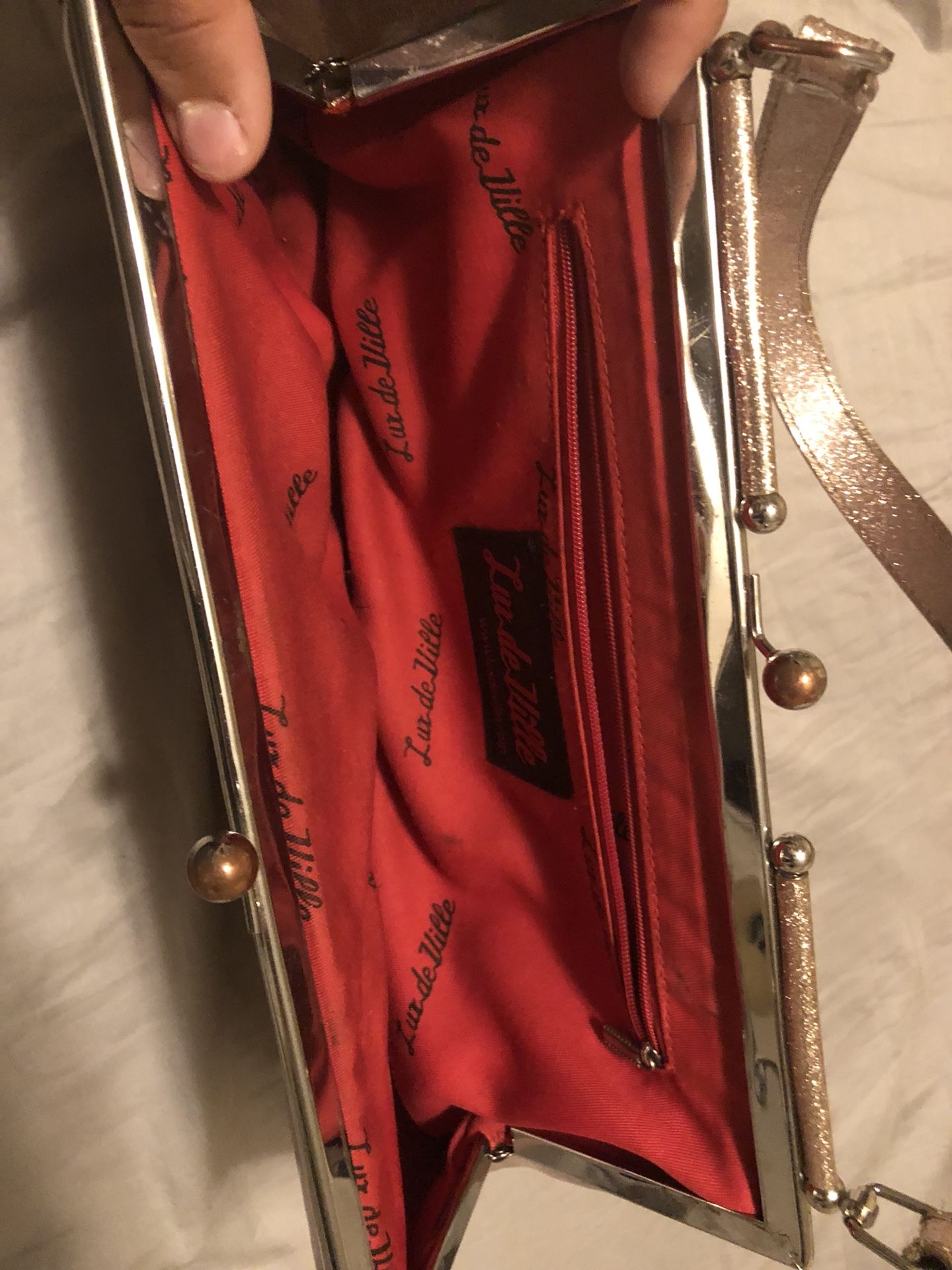 Lux de ville pink sparkly purse for Sale in Anaheim, CA - OfferUp