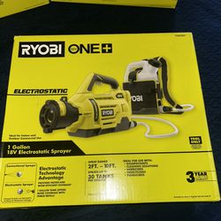 Ryobi 1 Gallon 18V Electrostatic Sprayer