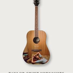 Taylor Swift Midnights Acoustic Guitar