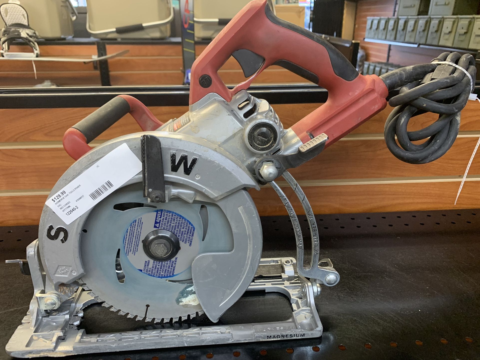 Skilsaw Spt77wml Wormdrive Saw 7 1/4”