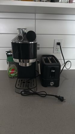 Whall coffee machine and toaster