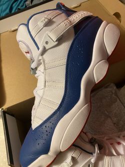 Jordan Six Rings Blue And Red