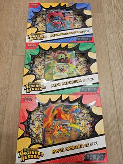 Pokemon Ascended Heroes ex boxes