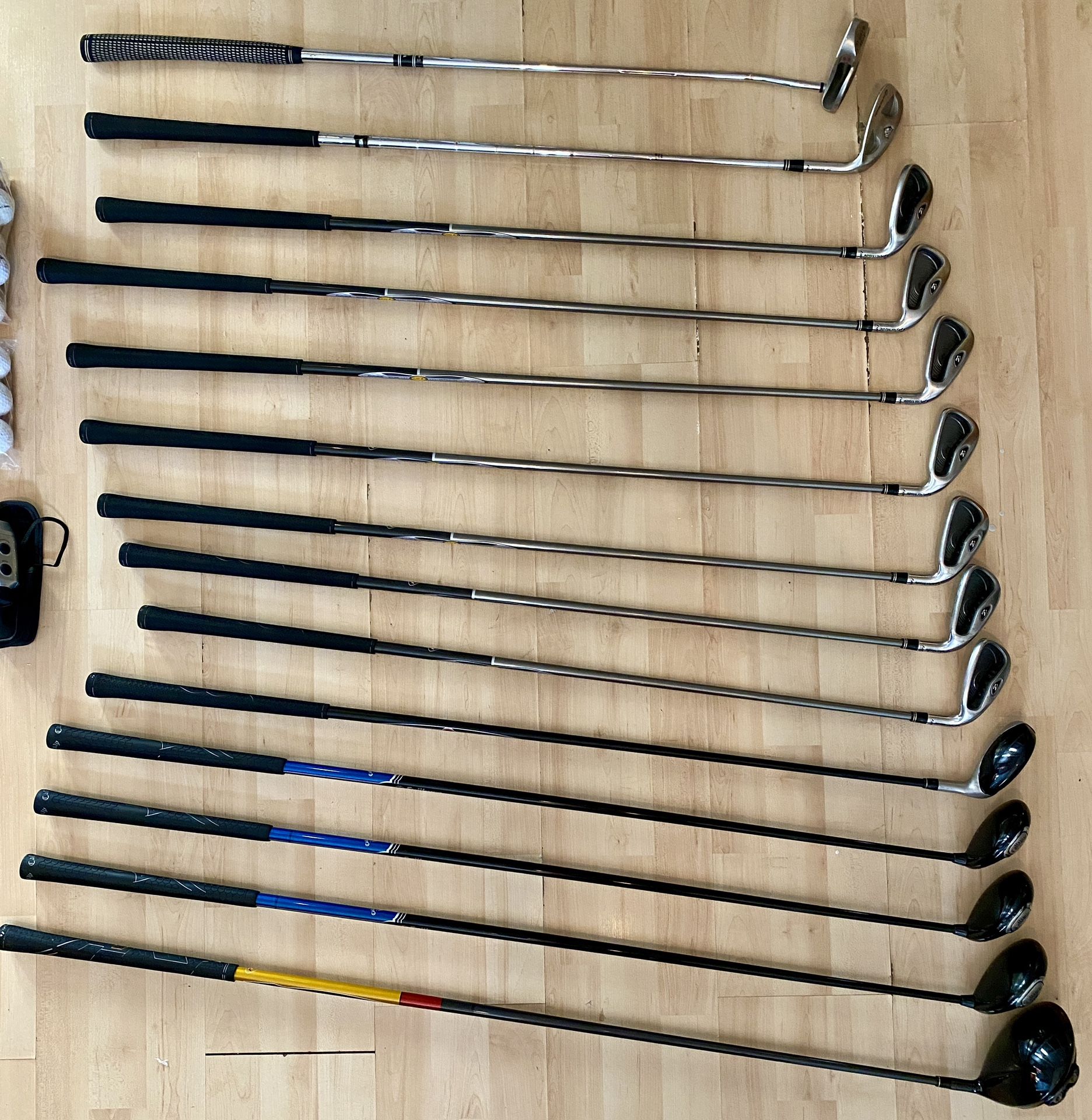 Golf Club Set - Taylormade/Callaway/Odyssey
