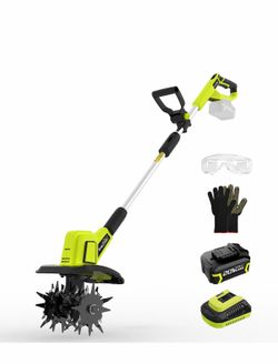 SnapFresh 20V Cordless Tiller Cultivator