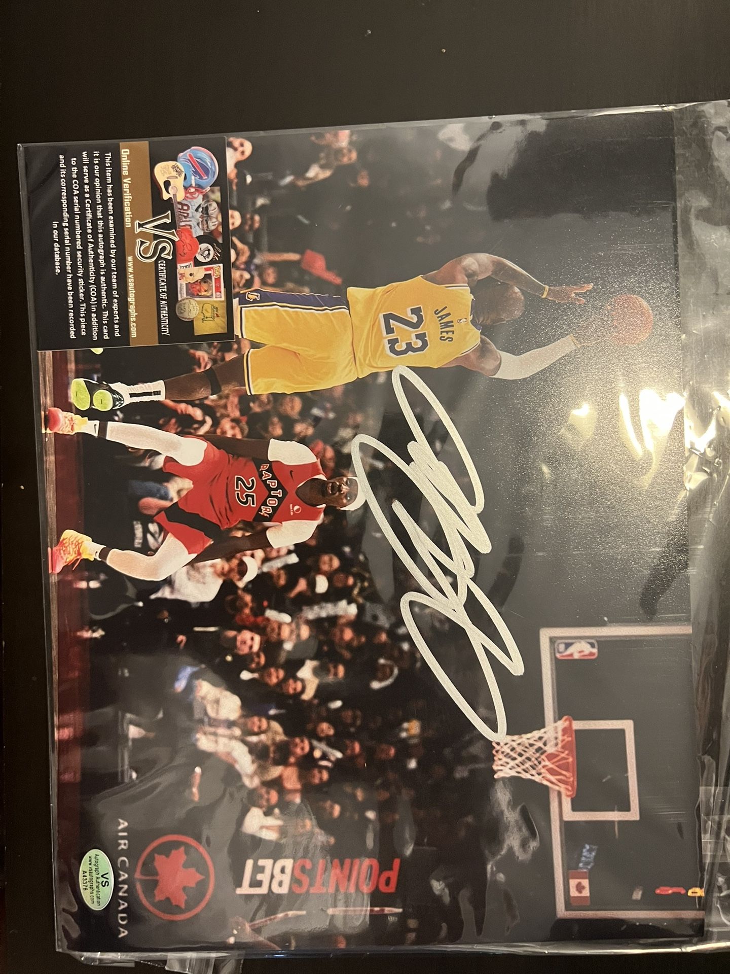 Lebron James Autographed Photo