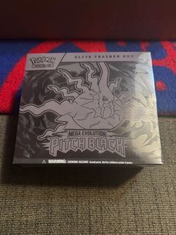 Pokemon TCG Mega Evolution Pitch Black Elite Trainer Box