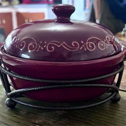 Tastefully Simple Dip Crock