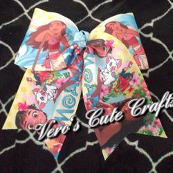 CUTE MOANA CHEER BOWS 